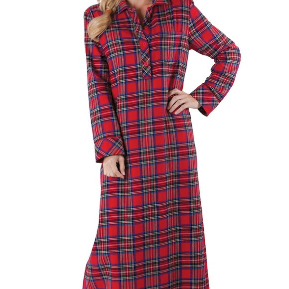 Pajamgram Other - Pajamagram Plaid Nightgown M